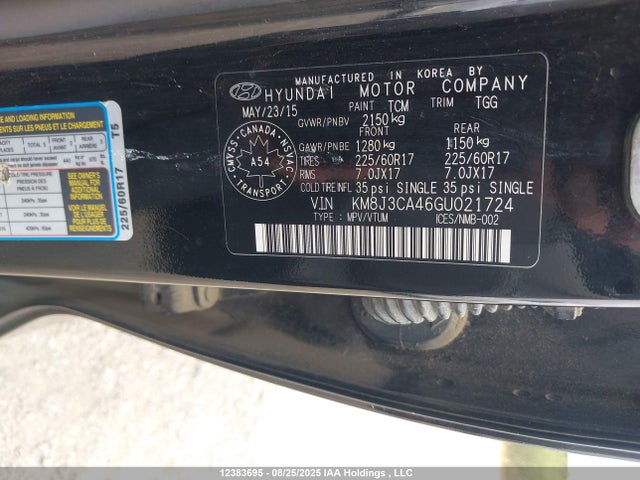 Hyundai Tucson 2016 KM8J3CA46GU021724 Image 9