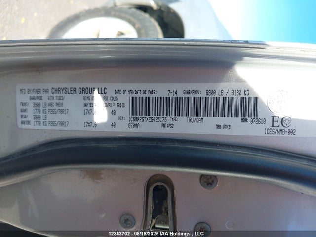 RAM 1500 2014 1C6RR7STXES425175 Image 9