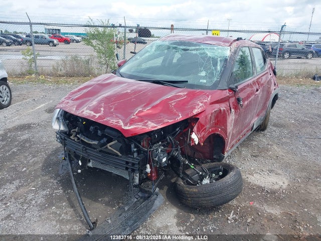 2025 Nissan Kicks Play Sv მანქანა იყიდება აუქციონზე, vin: 3N1CP5CV7SL494797, აუქციონის ნომერი: 12383716