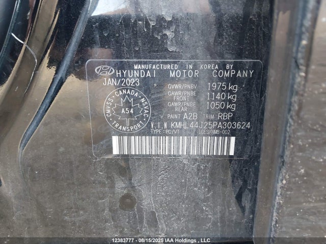 KMHL44J25PA303624 Hyundai t-gdi gamma ii