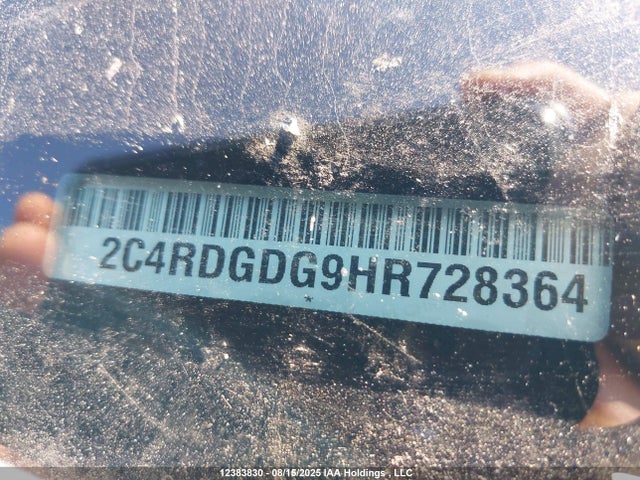 2C4RDGDG9HR728364 Dodge 2017