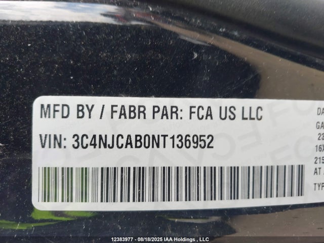 3C4NJCAB0NT136952 Jeep 2022