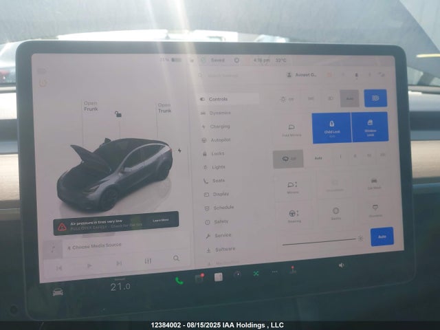 7SAYGDEE7PF585183 Tesla Model Y