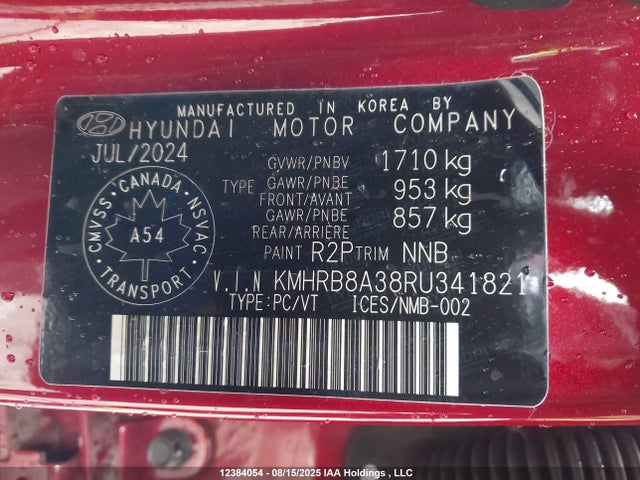 Hyundai gamma ii 2024 KMHRB8A38RU341821 Image 9