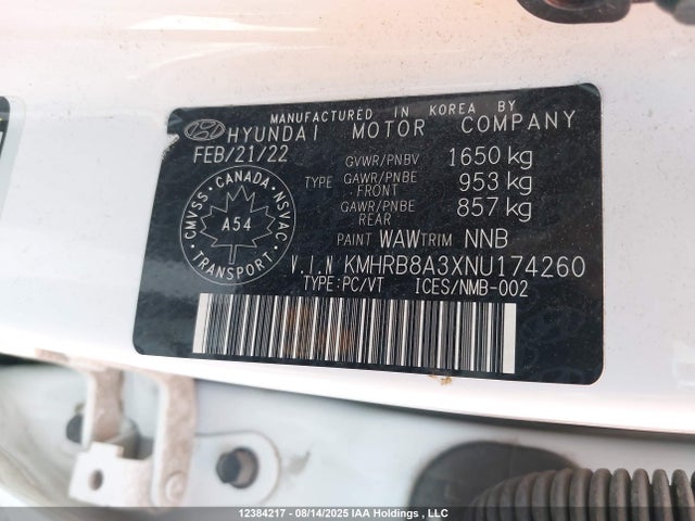 Hyundai gamma ii 2022 KMHRB8A3XNU174260 Image 19