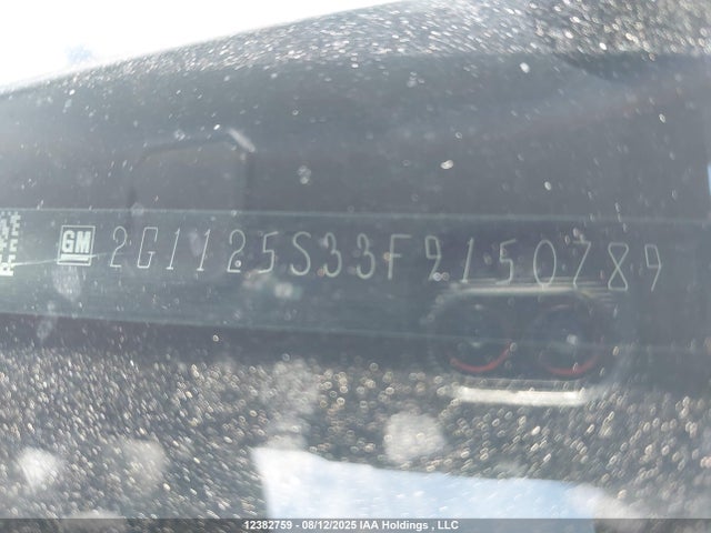 2G1125S33F9150789 Chevrolet lfx