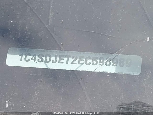 1C4SDJET2EC598989 Dodge Durango