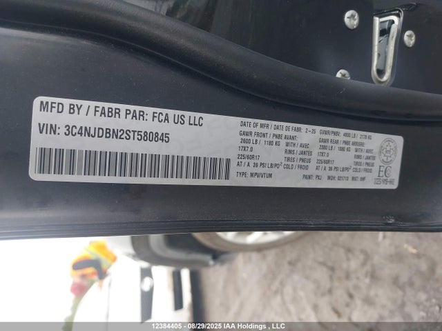 Jeep Compass 2025 3C4NJDBN2ST580845 Image 9