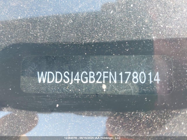 WDDSJ4GB2FN178014 Mercedes-Benz CLA-Class