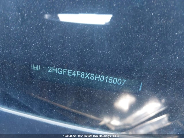 Продаж на аукціоні авто 2025 Honda Civic Hybrid Sport/sport Touring, vin: 2HGFE4F8XSH015007, номер лоту: 12384572