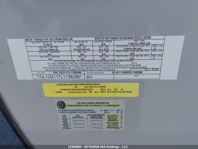 Trailer 2020 2020 1NL1G2117L1136296 Image 8
