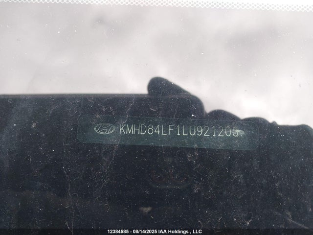 KMHD84LF1LU921203 Hyundai mpi nu