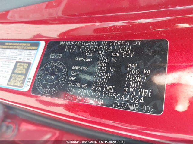 KIA Niro 2023 KNDCR3L12P5044524 Image 19