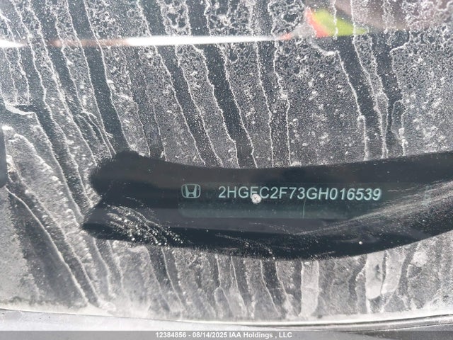 Aukcja sprzedaży 2016 Honda Civic Sedan, vin: 2HGFC2F73GH016539, numer aukcji: 12384856