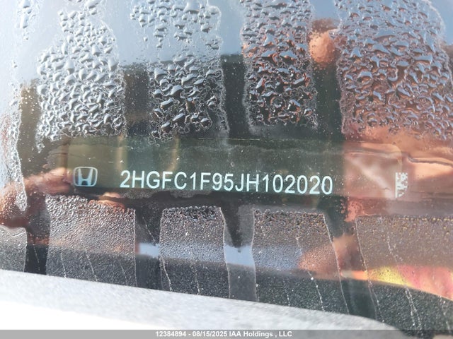 2HGFC1F95JH102020 Honda l15b7