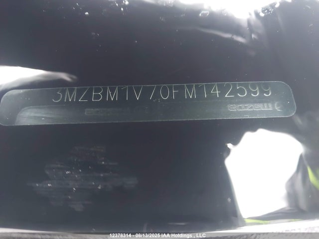 3MZBM1V70FM142599 Mazda pe
