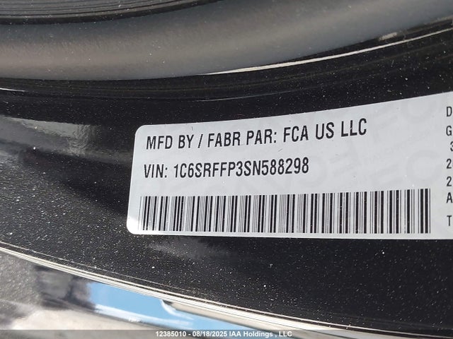 RAM 1500 2025 1C6SRFFP3SN588298 Image 9
