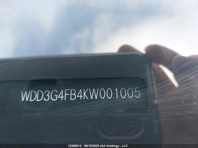 WDD3G4FB4KW001005 Mercedes-Benz m260