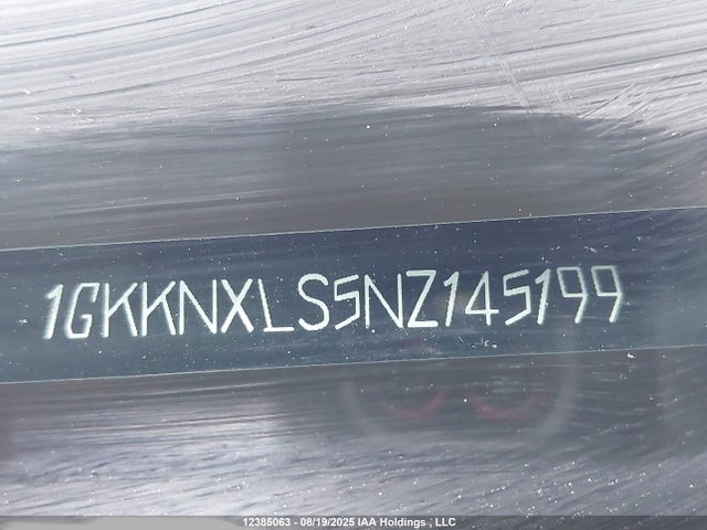 1GKKNXLS5NZ145199 GMC lgx