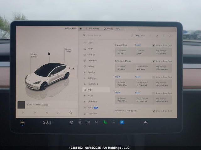 5YJ3E1EA2PF401857 Tesla MODEL 3