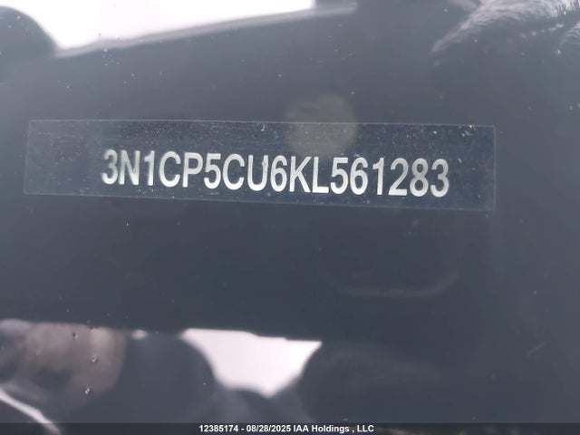 3N1CP5CU6KL561283 Nissan Kicks