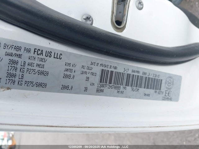 RAM 1500 2017 1C6RR7FT2HS708989 Image 9