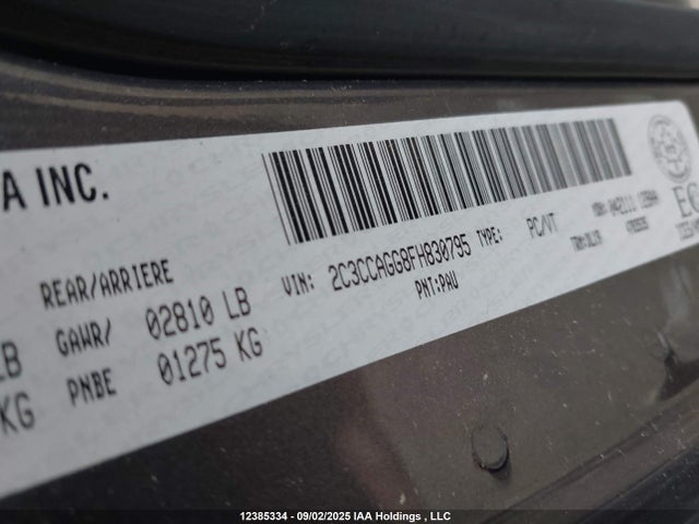 2C3CCAGG8FH830795 Chrysler 300