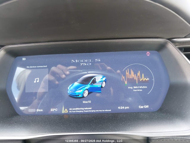 Tesla MODEL S 2018 5YJSA1E23JF296818 Image 7