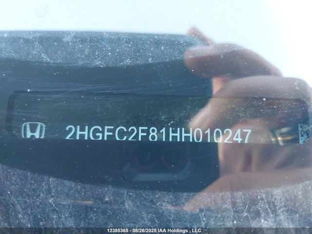 Honda k20c2 2017 2HGFC2F81HH010247 Image 9