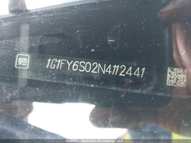 1G1FY6S02N4112441 Chevrolet Bolt Euv
