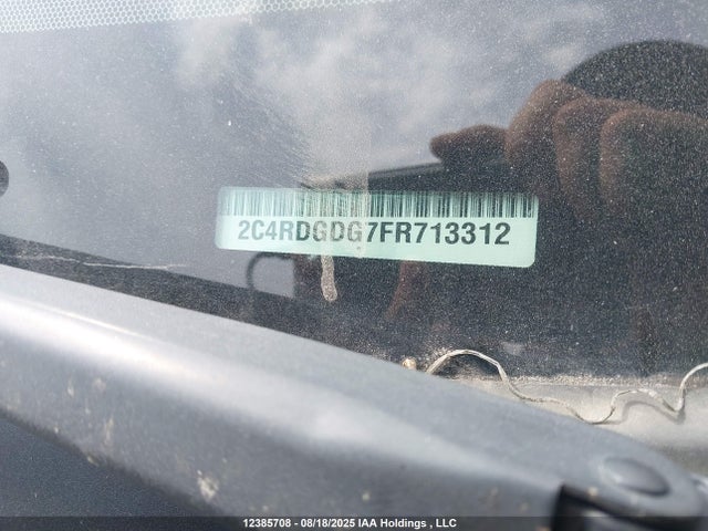 Dodge 2015 2015 2C4RDGDG7FR713312 Image 9