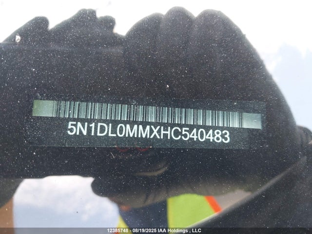 5N1DL0MMXHC540483 Infiniti QX60