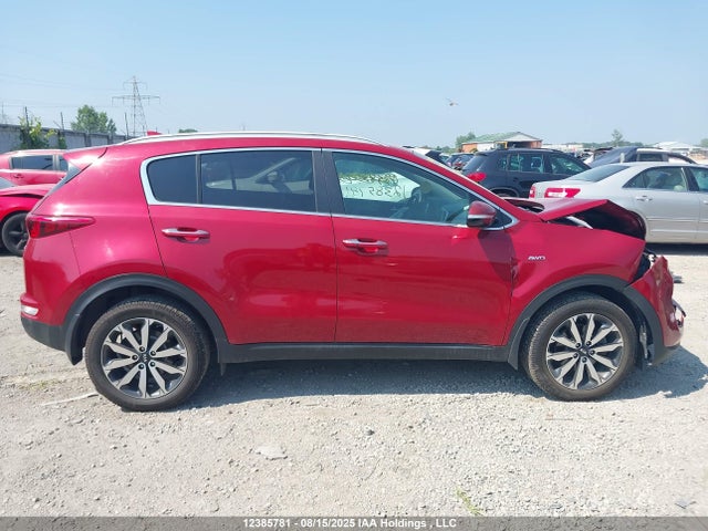 12385781 :رقم المزاد ، KNDPNCAC1J7336159 vin ، 2018 Kia Sportage Ex مزاد بيع