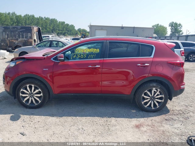 12385781 :رقم المزاد ، KNDPNCAC1J7336159 vin ، 2018 Kia Sportage Ex مزاد بيع