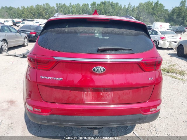 12385781 :رقم المزاد ، KNDPNCAC1J7336159 vin ، 2018 Kia Sportage Ex مزاد بيع