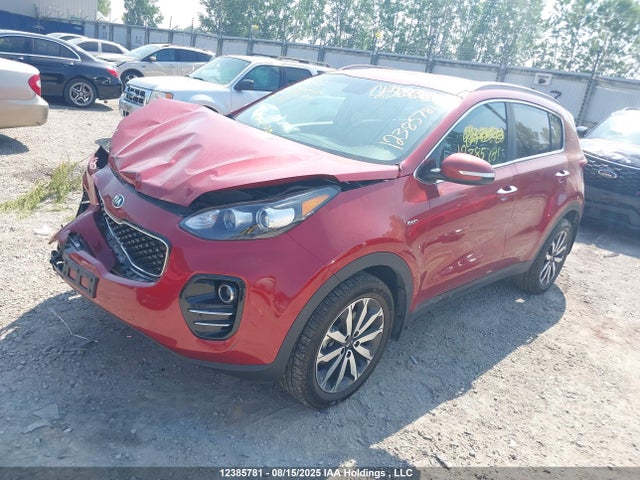 12385781 :رقم المزاد ، KNDPNCAC1J7336159 vin ، 2018 Kia Sportage Ex مزاد بيع