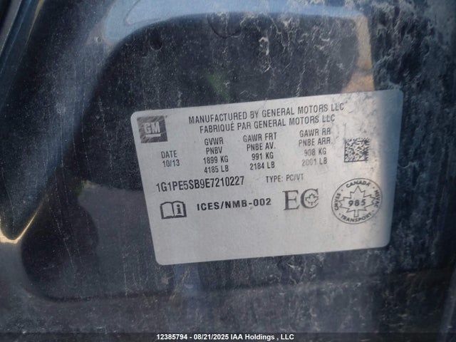 1G1PE5SB9E7210227 Chevrolet LUV