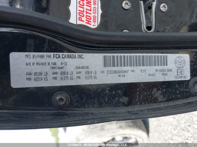 2C3CCABG4GH260447 Chrysler 300