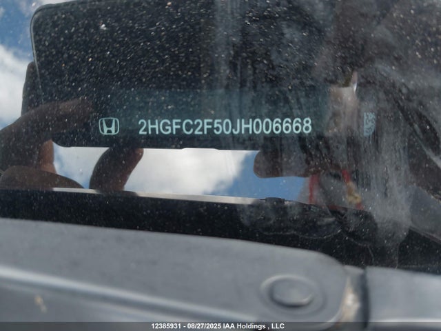 2HGFC2F50JH006668 Honda k20c2