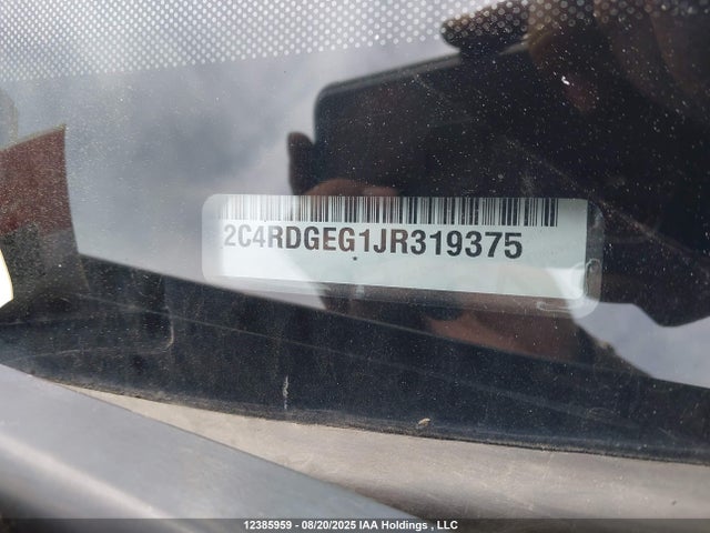 Dodge Grand Caravan 2018 2C4RDGEG1JR319375 Image 9