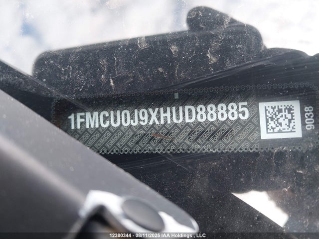 1FMCU0J9XHUD88885 Ford 2017