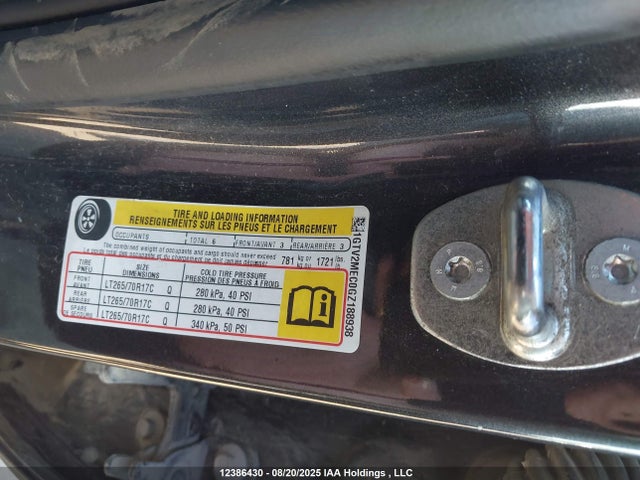 1GTV2MEC0GZ188938 GMC l83 - sidi, vvt, afm, e85 max, aluminum