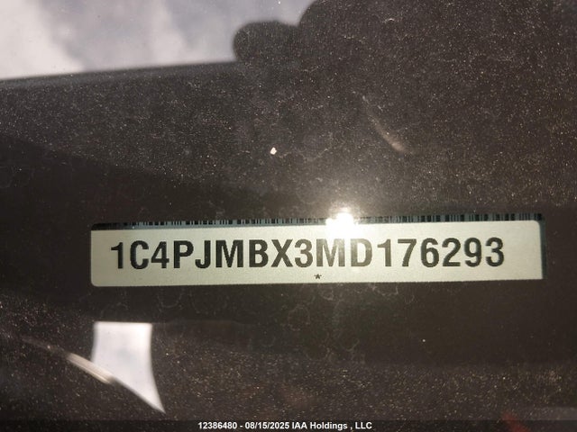 1C4PJMBX3MD176293 Jeep 2021