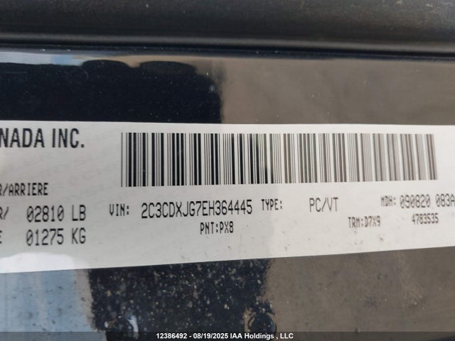 Dodge Charger 2014 2C3CDXJG7EH364445 Image 9