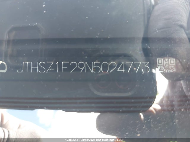 JTHSZ1E29N5024773 Lexus 2gr-fks