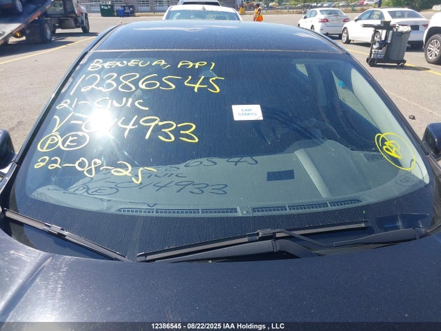 Aukcja sprzedaży 2021 Honda Civic Lx, vin: 2HGFC2F55MH014933, numer aukcji: 12386545