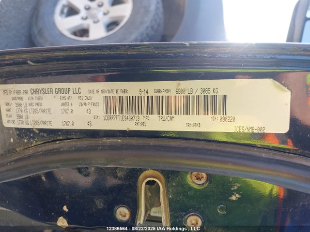 RAM 1500 2014 1C6RR7FT1ES430713 Image 18