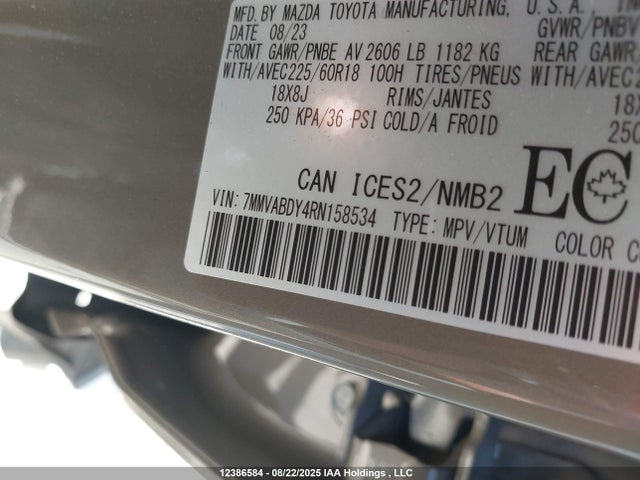 7MMVABDY4RN158534 Mazda py