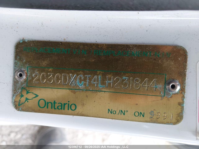 Dodge Charger 2020 2C3CDXCT4LH231844 Image 9