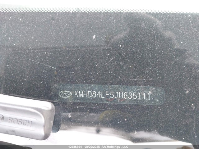 KMHD84LF5JU635111 Hyundai mpi nu